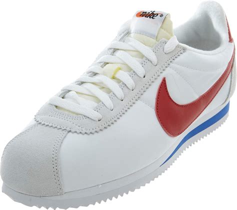 nike schuhe cortez nylon in weiß blau rot|zalando Nike Cortez.